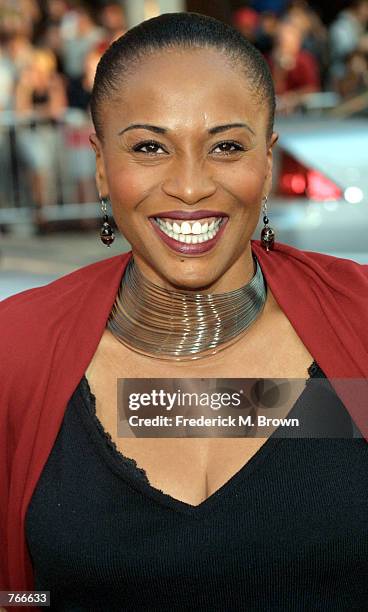 Actress Jennifer Lewis attends the film premiere of Juwanna Mann on June 18, 2002 in Los Angeles, California. The film opens in theaters nationwide...