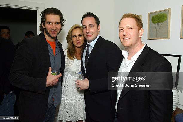 David Benioff, Mary Parent, Dan Peres, Editor-in-Chief of Details and Ryan Kavanaugh