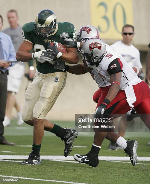 Kory Sperry of Colorado State University during a game against UNLV at Hughes Stadium in Fort Collins, Colorado, October 7, 2006. CSU defeated UNLV...