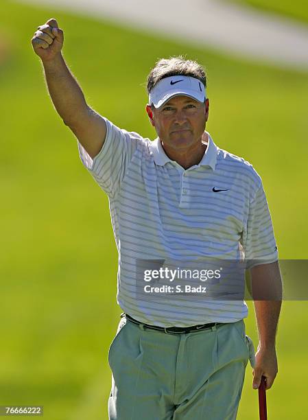 John Cook during the second round of the Reno Tahoe Open held at Montreux Golf and Country Club in Reno, Nevada, on August 25, 2006.