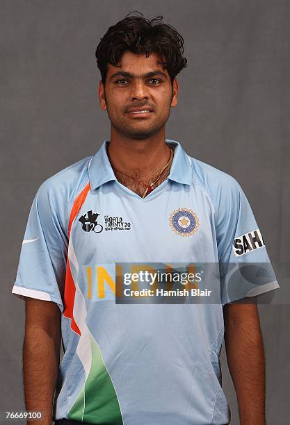 Singh of India poses for a photo during a portrait session at the Southern Sun Elangeni Hotel on September 11, 2007 in Durban, South Africa.