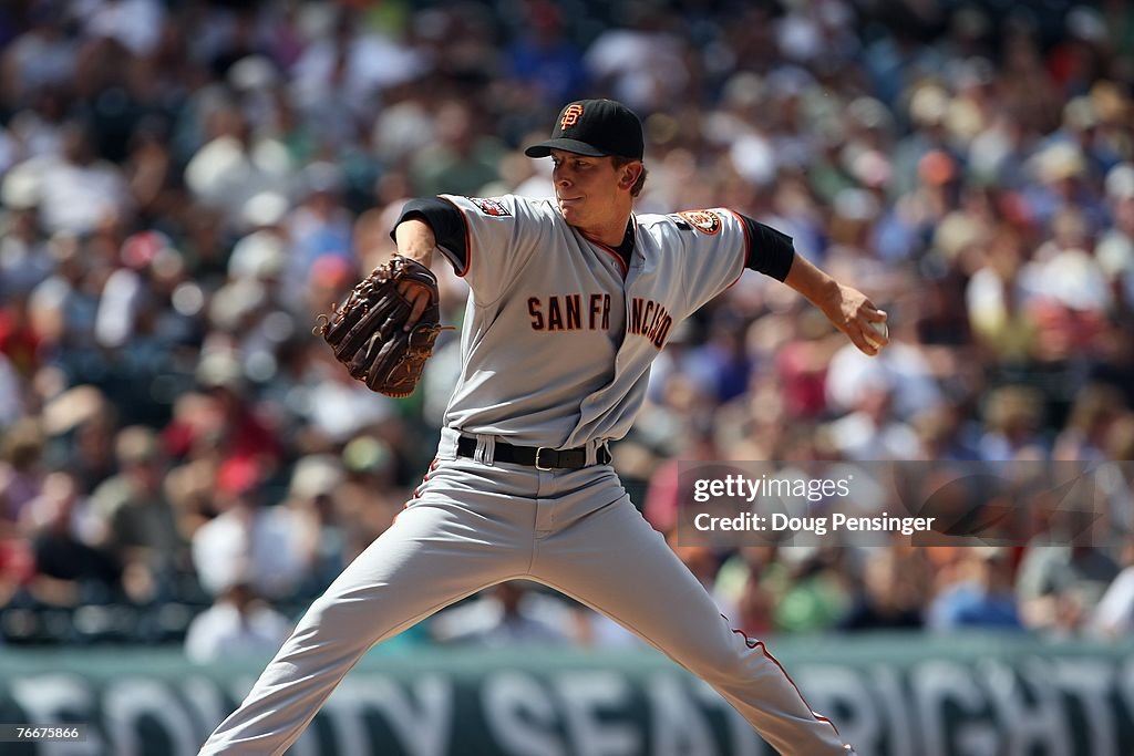 San Francisco Giants v Colorado Rockies
