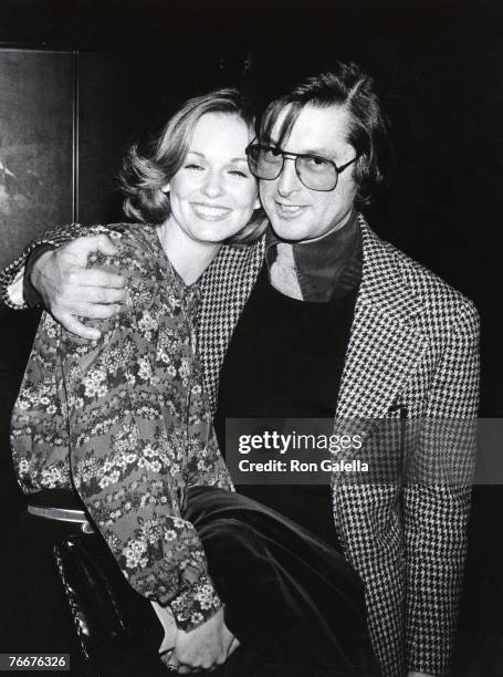 Phyllis George and Robert Evans