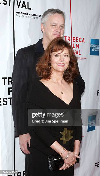 Susan Sarandon and Tim Robbins