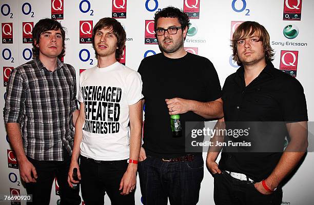 Athlete attends The Q Awards Launch Party held at Indigo2 on September 12, 2007 in London.