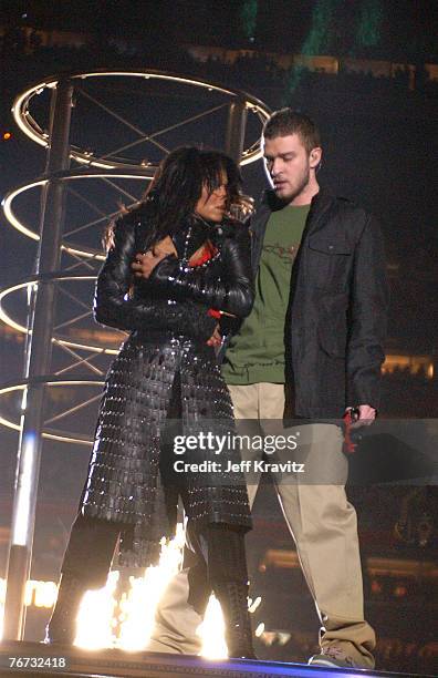 Janet Jackson and Justin Timberlake
