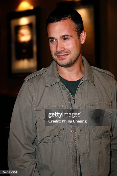 Actor Freddie Prinze Jr. Arrives at the "New York City Serenade" World Premiere screening during the Toronto International Film Festival 2007 held at...