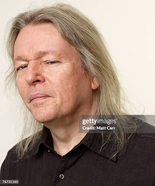 Actor Christopher Hampton from the film "Atonement" poses for a portrait in the Chanel Celebrity Suite at the Four Season hotel during the Toronto...