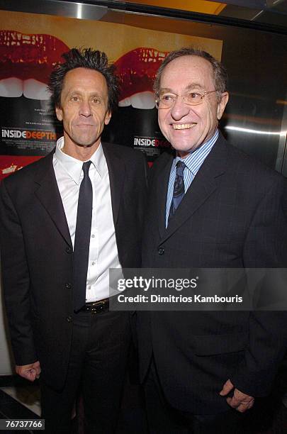 Brian Grazer and Alan Dershowitz