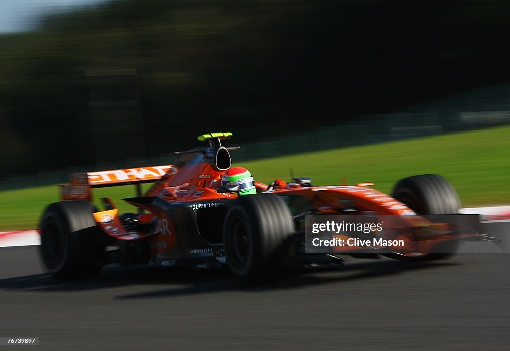 Belgian Formula One Grand Prix: Practice