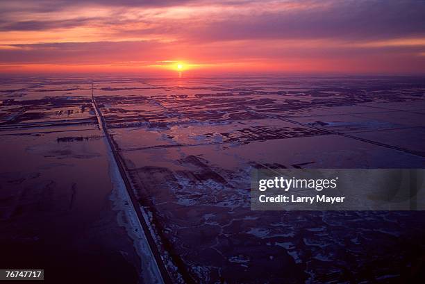 flood - fargo dakota del norte fotografías e imágenes de stock