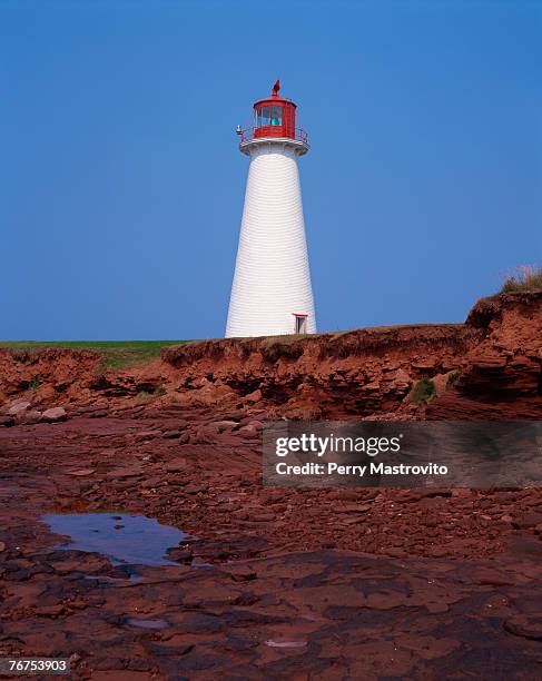 Point Prim Lighthouse Rocks Point Prim Lighthouse Photos and Premium High Res Pictures - Getty Images