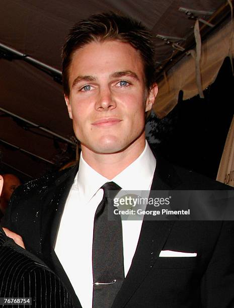 Actor Stephen Amell attends The 32nd Annual Toronto International Film Festival "Closing The Ring" Premiere at Roy Thomson Hall on September 14, 2007...
