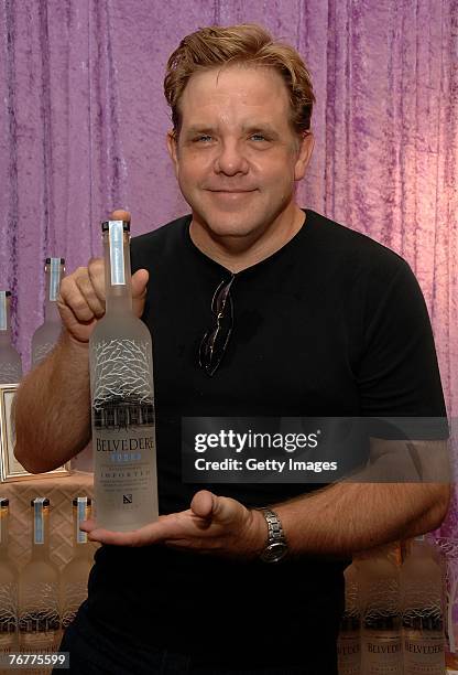 Actor Brian Howe attends the Belvedere Vodka Beauty Bar at the HBO Luxury Lounge held at The Four Seasons Hotel on September 15, 2007 in Beverly...