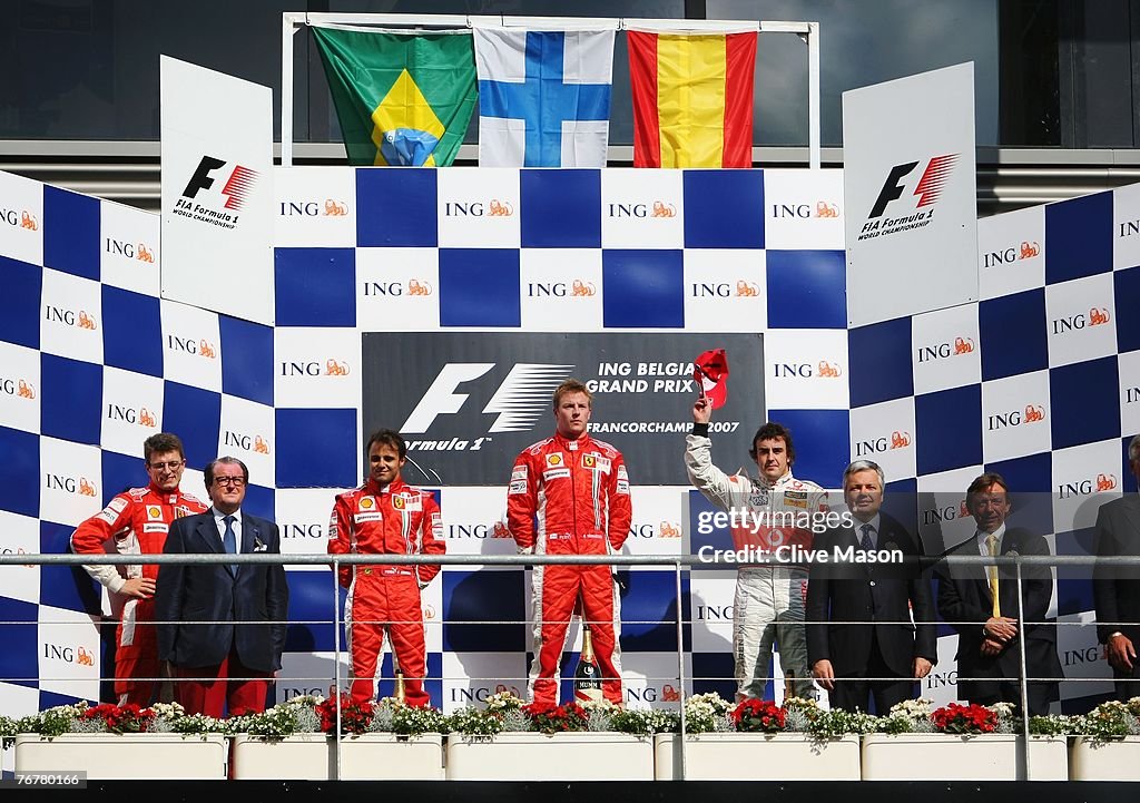 Belgian Formula One Grand Prix: Race