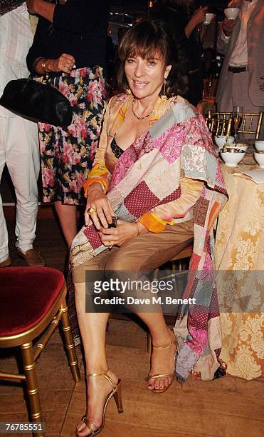 Diana Quick attends the Quintessentially Trunk Party, at The Serpentine Lido on September 16, 2007 in London, England.