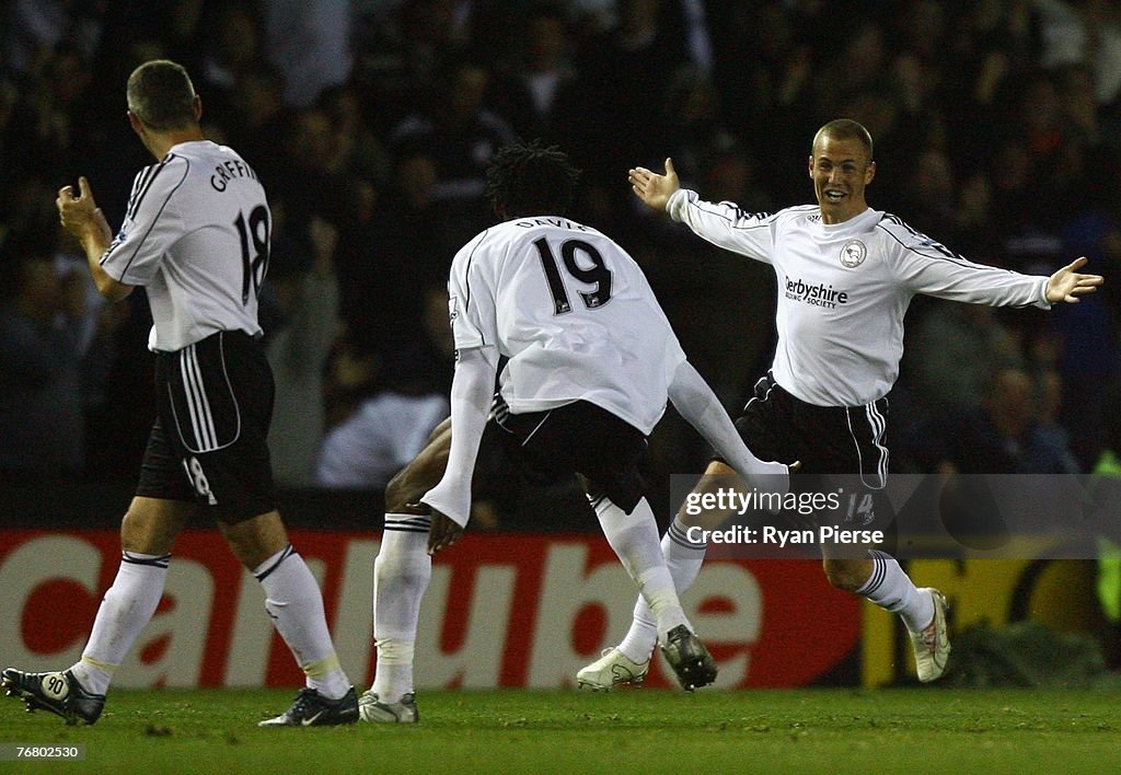 Derby County v Newcastle United