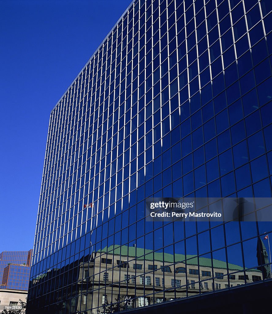 Reflection In Architecture Architectural Building Reflected In Glass High-Res Stock Photo - Getty ...