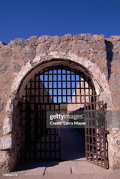 yuma territorial prison, yuma, arizona - wild west jail stock pictures, royalty-free photos & images
