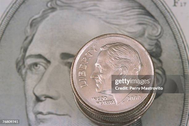Stack Dimes Stack Of Dimes Photos and Premium High Res Pictures - Getty Images