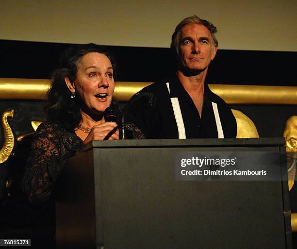 Producer Maggie Renzi and Director John Sayles attend the IFP's 2007 Independent Film Week with The U.S Premiere of Honeydripper and the 15th...