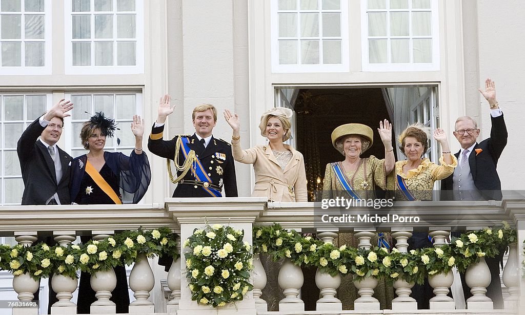 The Dutch Royal Family attends Prince's Day