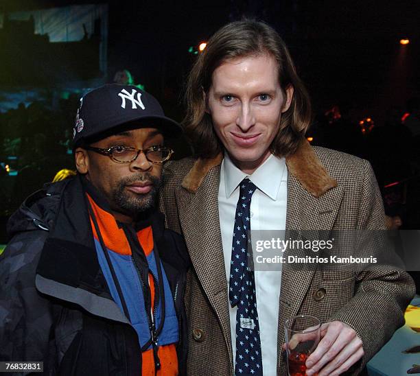 Spike Lee and Wes Anderson, director