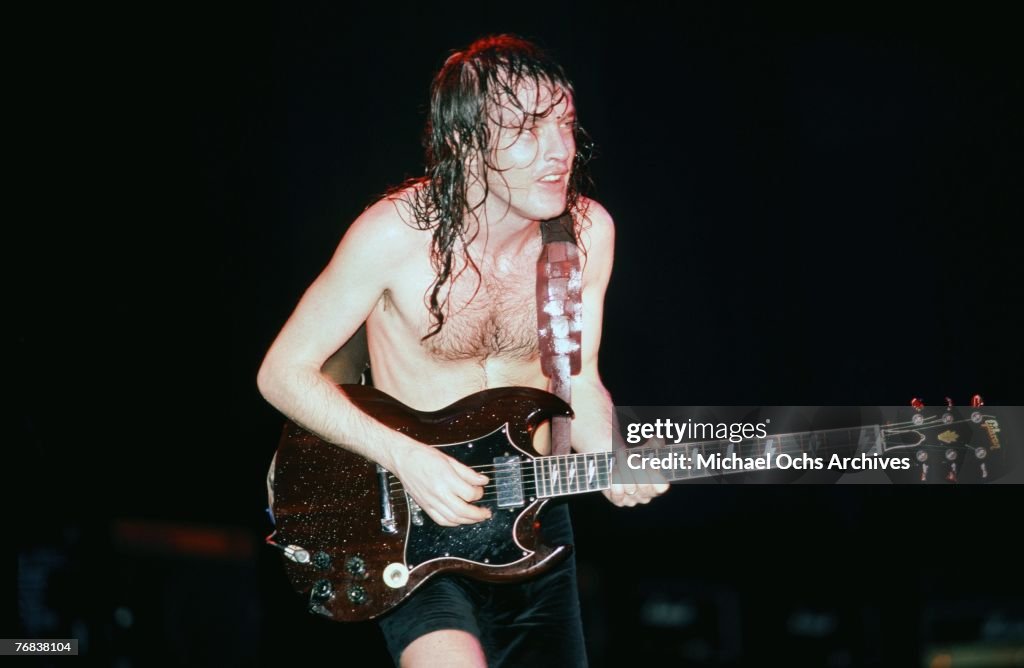Angus Young Of AC/DC