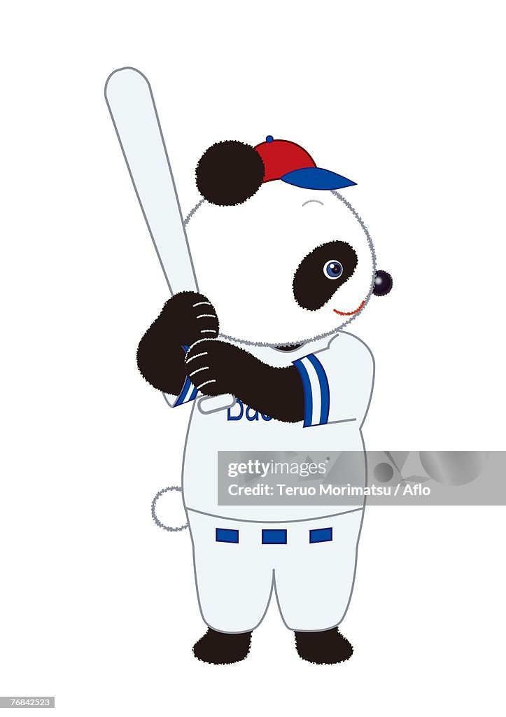 Panda Baseball Batter