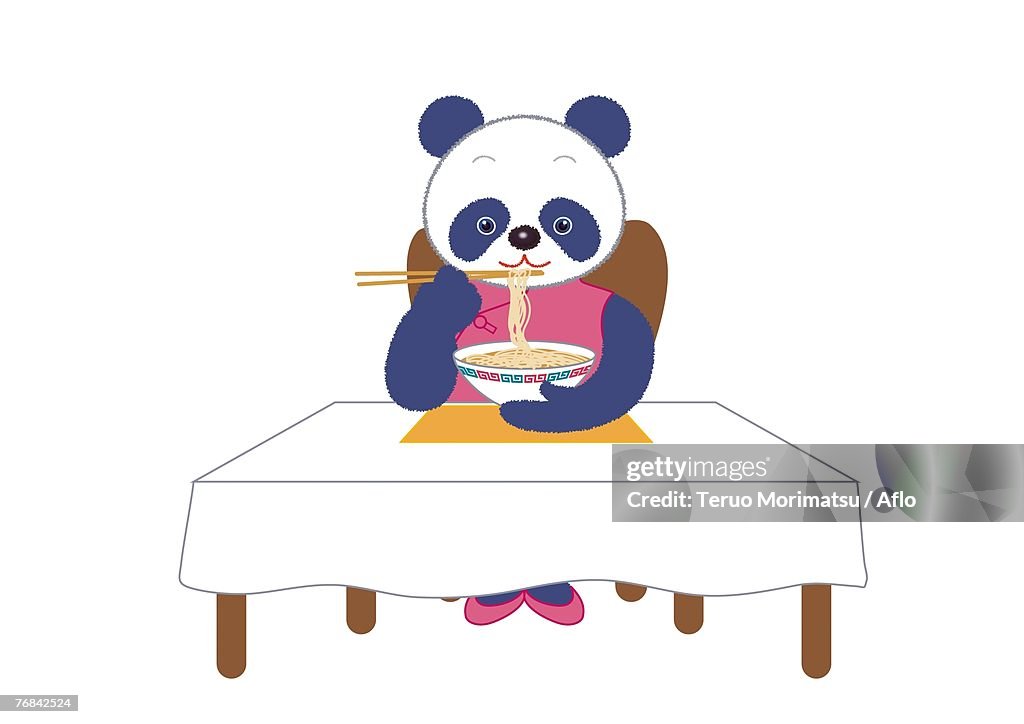 Panda Eating