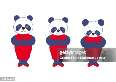 Panda Bowing Panda Bowing