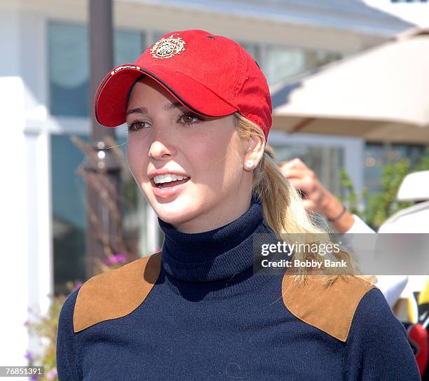 Ivanka Trump at The Eric Trump Foundation Golf Invitational at Trump National Golf Club September 18, 2007 in Briarcliff Manor, New York.