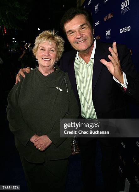 Actor Fred Willard and wife Mary attend The Maxim Style Awards at the Avalon on September 18, 2007 in Los Angeles, California.