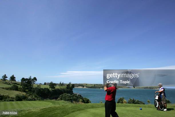 Craig Parry during the Bluechip New Zealand Open, final round at Gulf Harbour in Auckland, New Zealand on December 3, 2006.