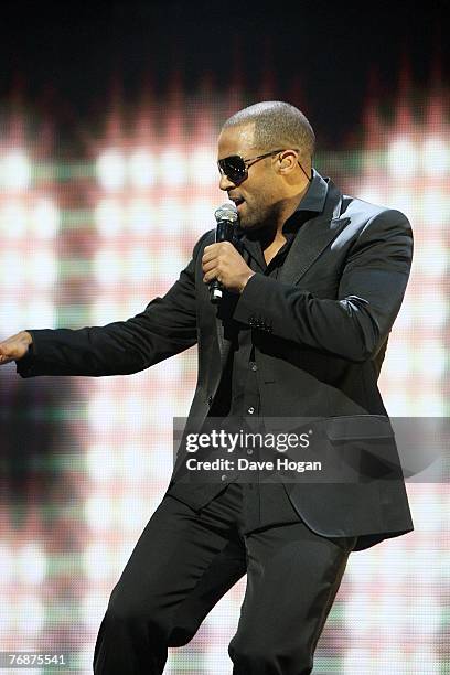 Craig David performs on stage at the Music Of Black Origin Awards at the O2 Arena, Greenwich on September 19, 2007 in London, England.