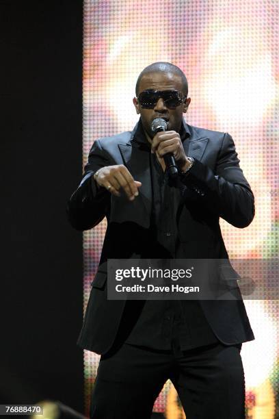 Craig David performs on stage at the Music Of Black Origin Awards at the O2 Arena, Greenwich on September 19, 2007 in London, England.