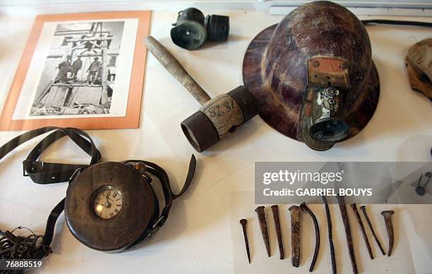 By Tangi QUEMENER, USA-MUSEUM-TOURISM-HISTORY View of mining equipment at the museum in the ghost town of Bodie, California, 12 September 2007. The...