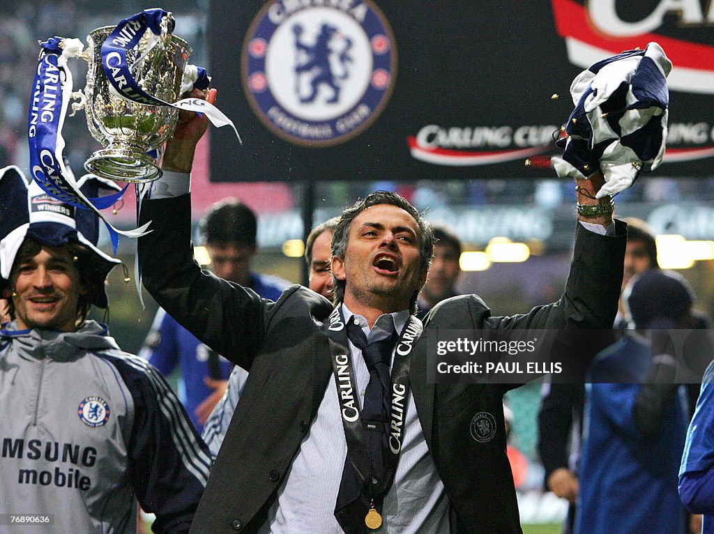 (FILES) Chelsea manager Jose Mourinho ce