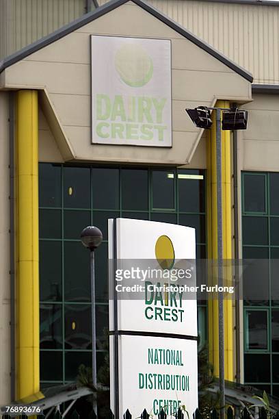 The national distribution center of Dairy Crest in Nuneaton, England, which has been named as one of the companies involved in fixing prices of dairy...