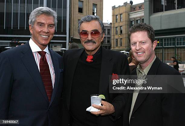 Michael Buffer, Burt Reynolds and guest