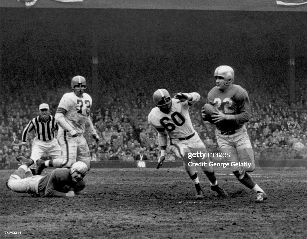 1953 NFL Championship Game - Cleveland Browns vs Detroit Lions - December 27, 1953