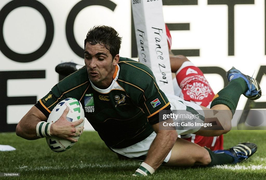 South Africa v Tonga - IRB RWC 2007 Match Twenty Four
