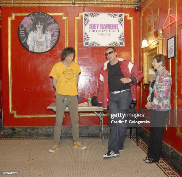 Mickey Leigh, Richie Ramone, Charlotte Lesher