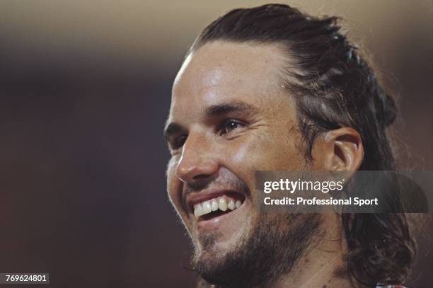 Patrick Rafter Magazine Australian tennis player Patrick Rafter pictured during competition ...