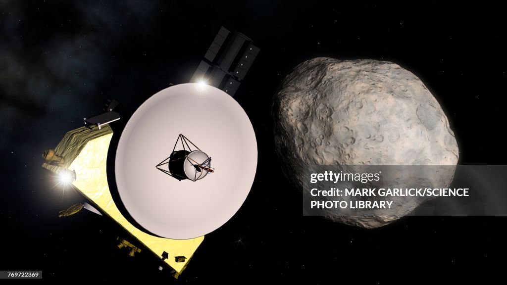 New Horizons Encounters 2014 MU69, illustration