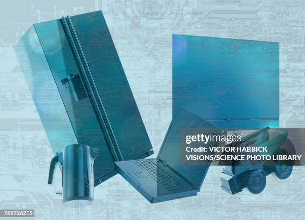 ilustraciones, imágenes clip art, dibujos animados e iconos de stock de generic electrical equipment - camión frigorífico