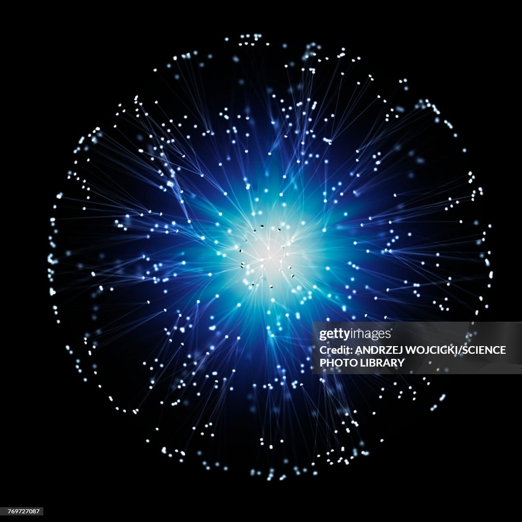 Connecting dots, illustration