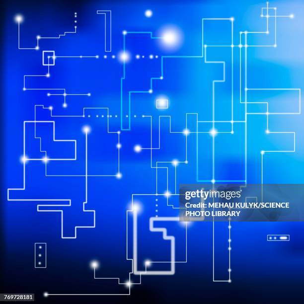 Tech Computer Screen Line Frame 28,349 Tech Screen Background High Res Illustrations - Getty Images
