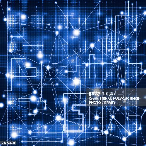 Network Line Background 12,050 Computer Network And Switch Background High Res Illustrations ...