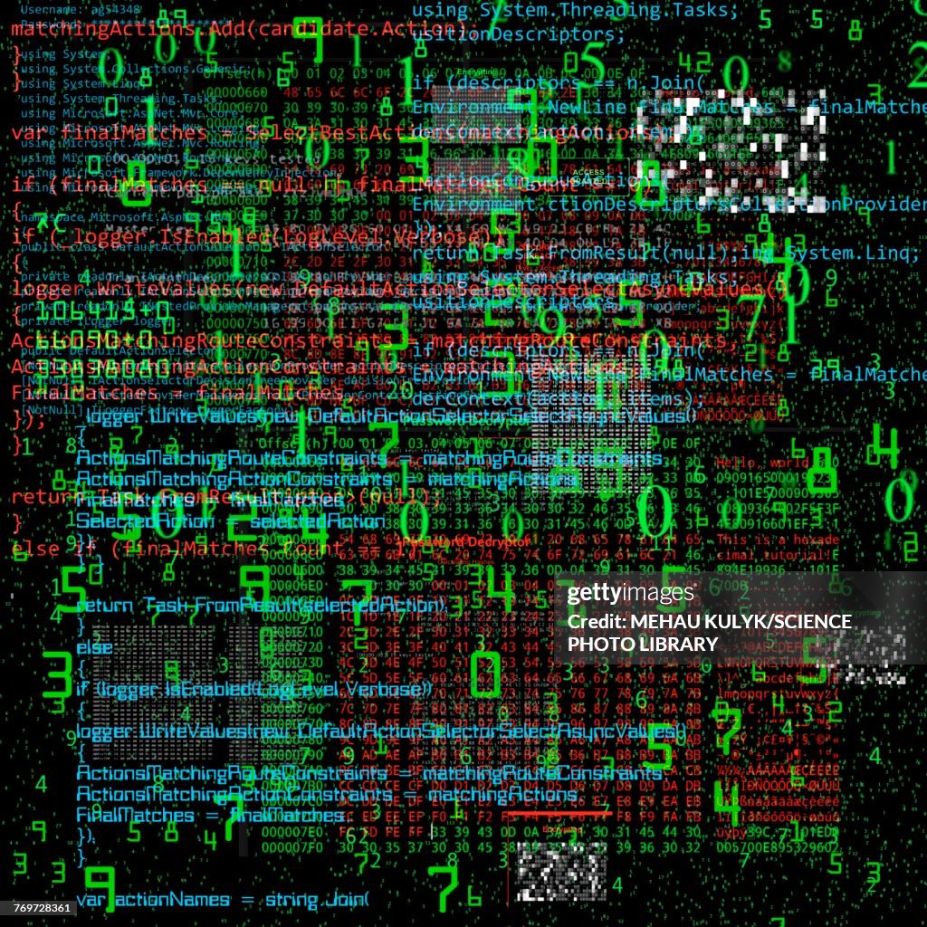 Numbers Computing Data Numbers And Data Illustration High-Res Vector Graphic - Getty Images